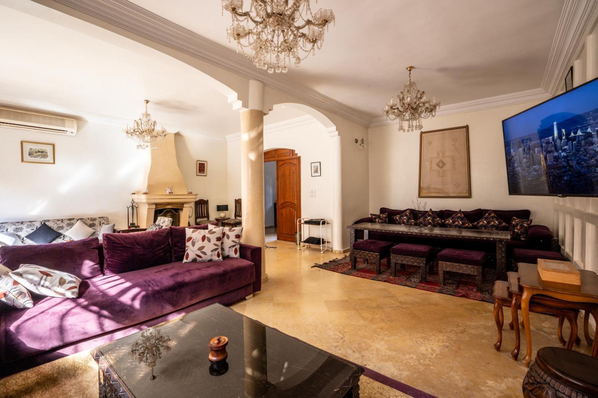Villa Exclusive Sabah 10 Minutes Du Centre Avec Piscine Privee Marrakesh Esterno foto